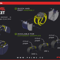 Gravel bucket for C3 - GB3