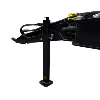 Removable parking support leg on drawbar - SL