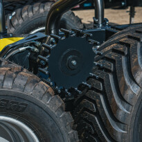 Robson wheel drive with adjustable speed and hydraulic differential lock - RWD+