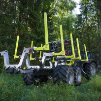 Forwarder type hydraulic bunk extension - PA-H