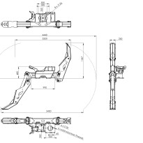 SUPPORT LEGS FOR Z CRANE - B10