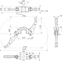 Support legs FD type light - B4